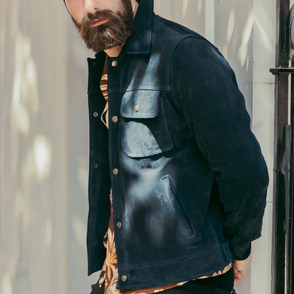 1.A. Casual And Fashionable Solid Color Jacket For Men - Which Mark