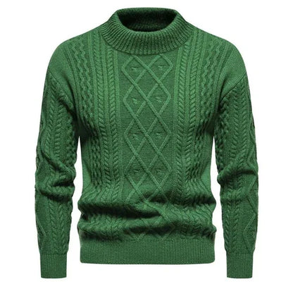 UrbanLayer™ – Solid Knit Crewneck for Men - Which Mark