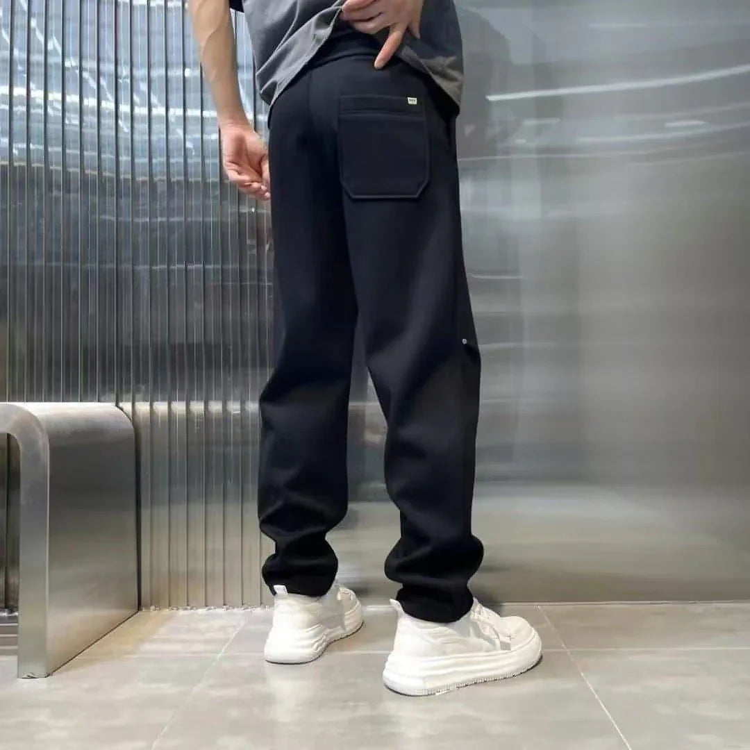 Loose Straight Track Sweatpants Casual Long Pants Men - Which Mark