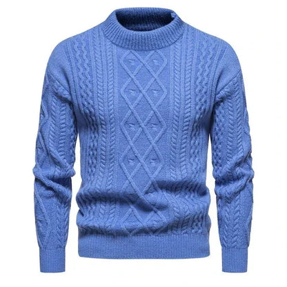 UrbanLayer™ – Solid Knit Crewneck for Men - Which Mark