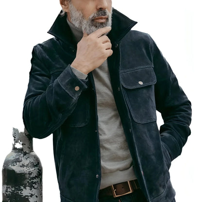 1.A. Casual And Fashionable Solid Color Jacket For Men - Which Mark