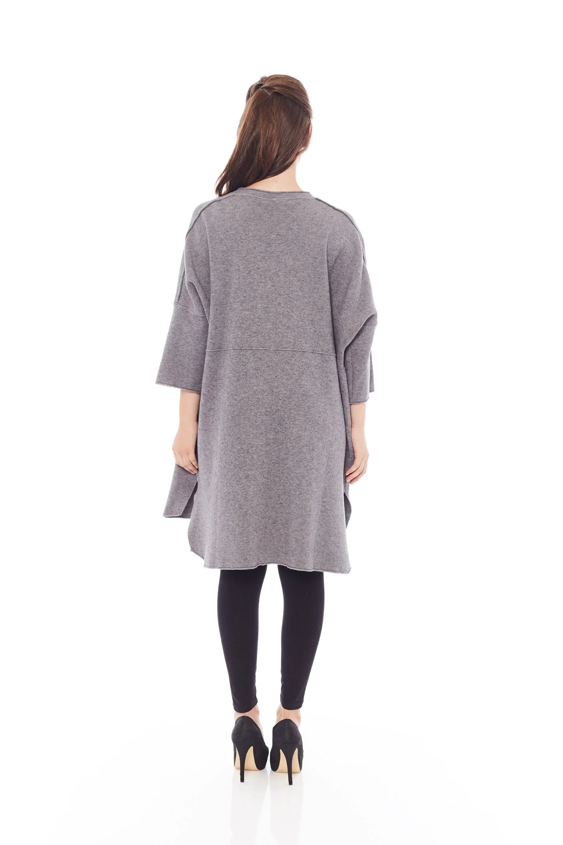 A STYLE UP CARDIGAN IN HAZE GREY - Which Mark