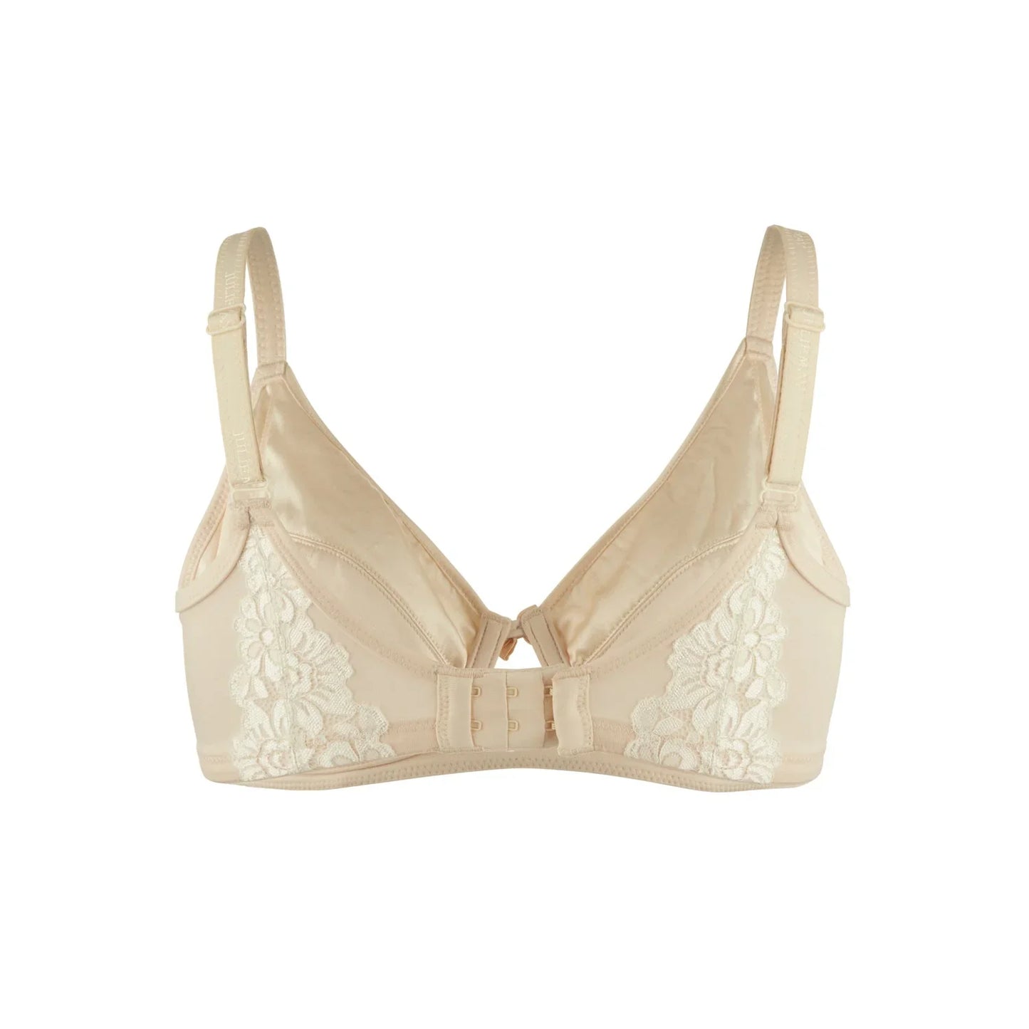Rosie - Silk & Organic Cotton Lace Full Cup Wireless Bra - Which Mark
