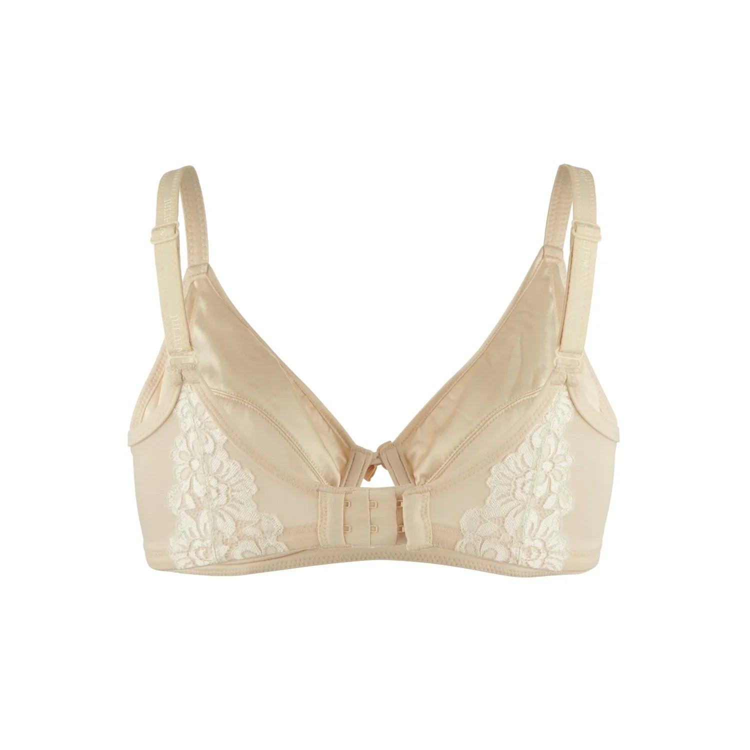 Rosie - Silk & Organic Cotton Lace Full Cup Wireless Bra - Which Mark
