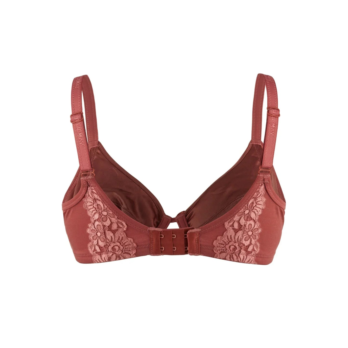 Rosie - Silk & Organic Cotton Lace Full Cup Wireless Bra - Which Mark
