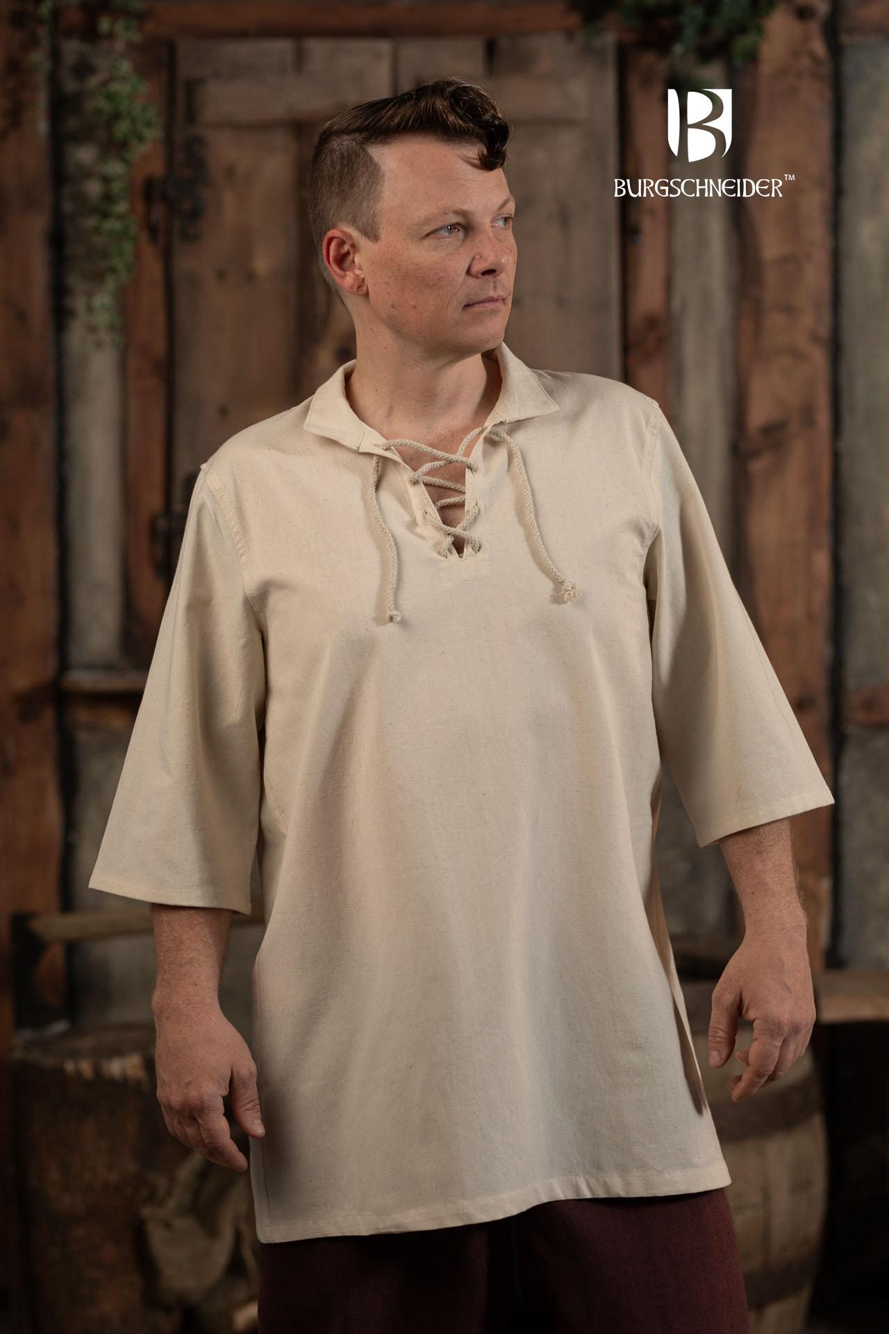 Summer Lace-Up Shirt Aton Natural - Which Mark