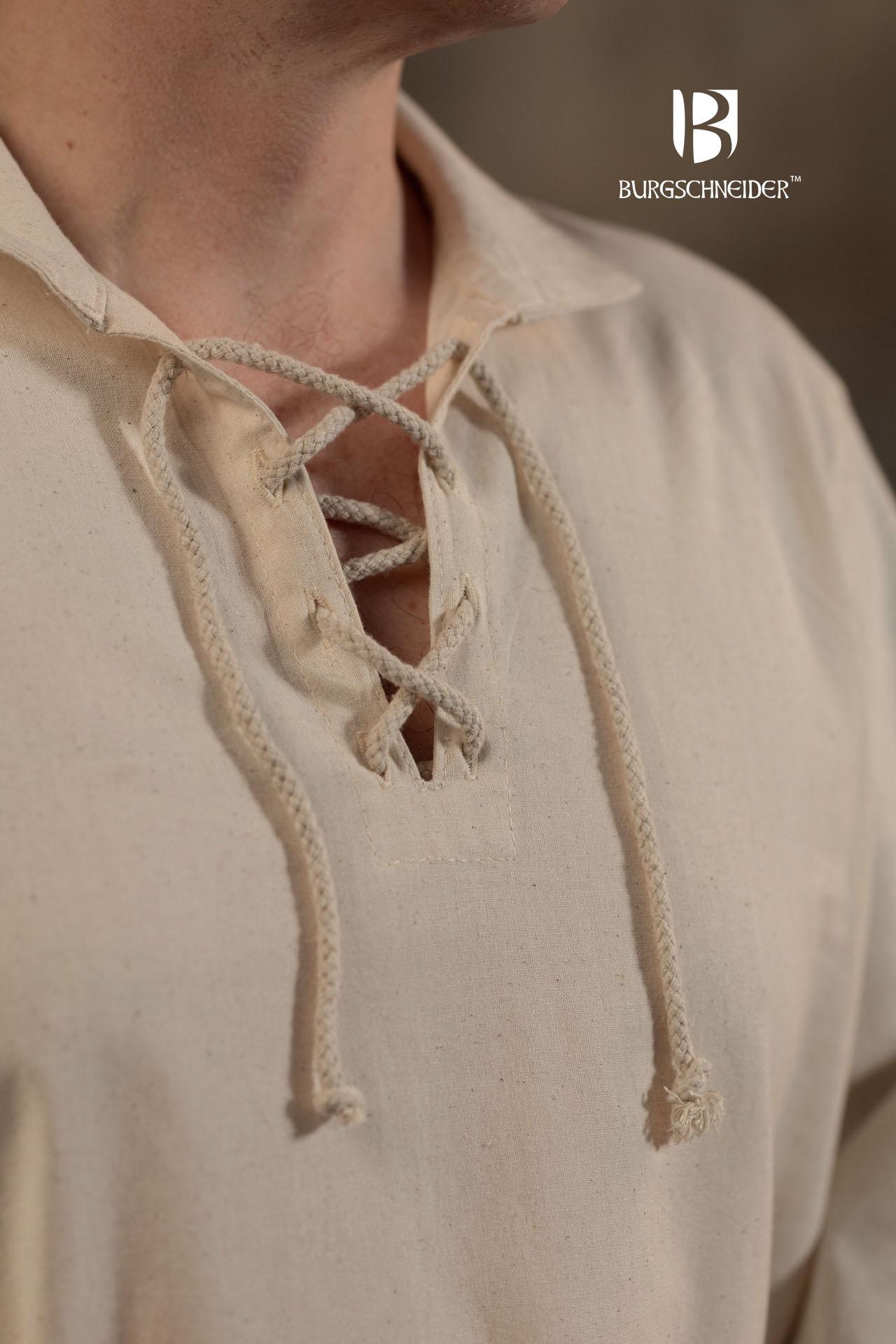 Summer Lace-Up Shirt Aton Natural - Which Mark