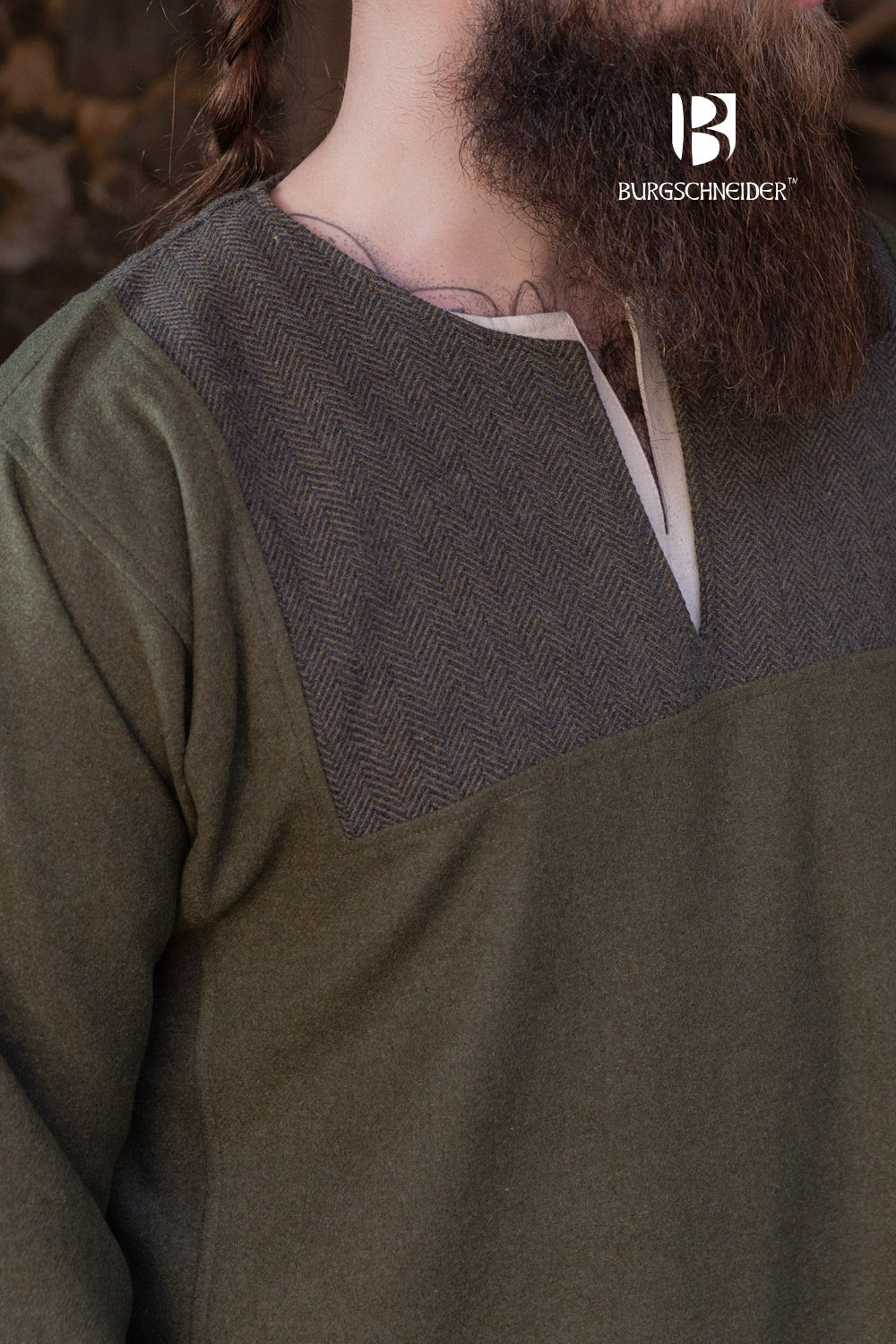 Rus Tunic Szimon Olive - Which Mark
