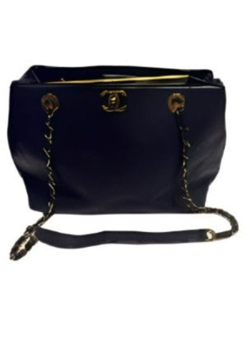 Tote Gold Chain Metal Shoulder Bag - Which Mark