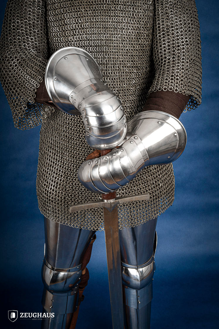Mitten Gauntlets 15tg Cent. 1,6mm Polished - Which Mark