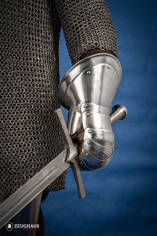 Mitten Gauntlets 15tg Cent. 1,6mm Polished - Which Mark