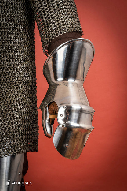 Milanese Mitten Gauntlets 1,6mm Polished - Which Mark