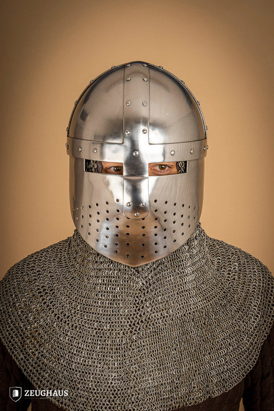 Spangenhelm with Facial 2mm Polished - Which Mark