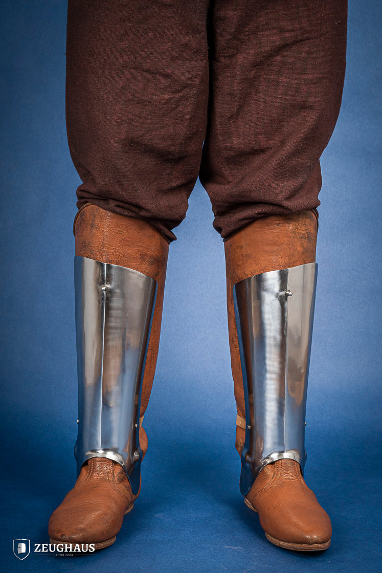 German Full Leg Armor 15th Cent. 1,2mm Polished - Which Mark