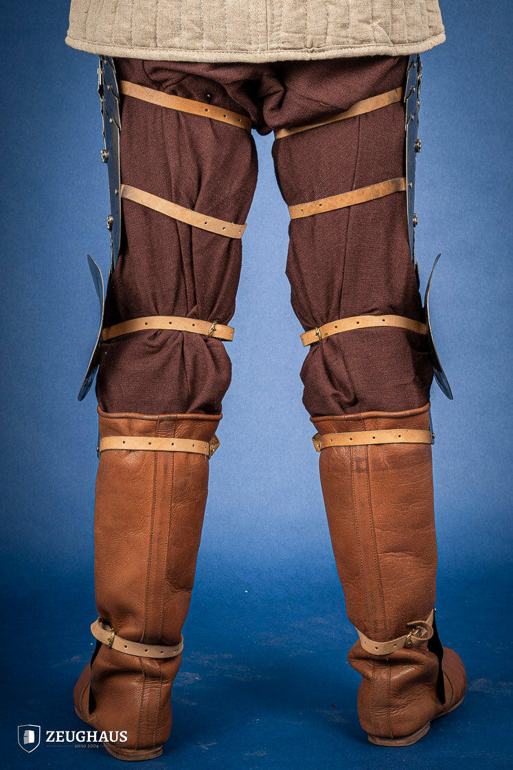 German Full Leg Armor 15th Cent. 1,2mm Polished - Which Mark