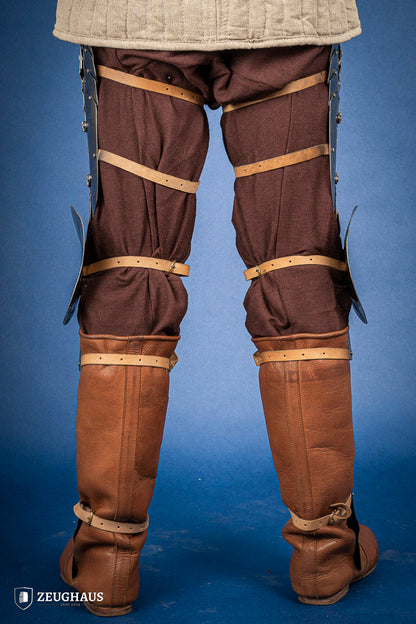 German Full Leg Armor 15th Cent. 1,2mm Polished - Which Mark