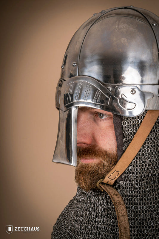 Viking Spangenhelm 2mm Polished - Which Mark