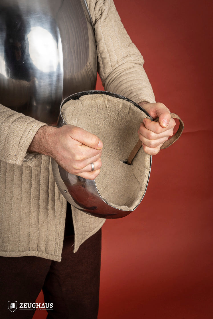 Simple Bascinet Helmet 2mm Polished - Which Mark
