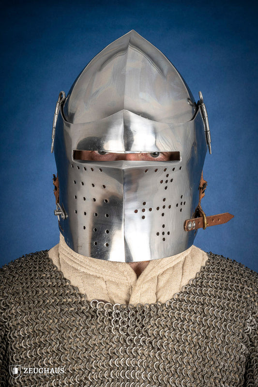 Bascinet Helmet 2mm Polished - Which Mark