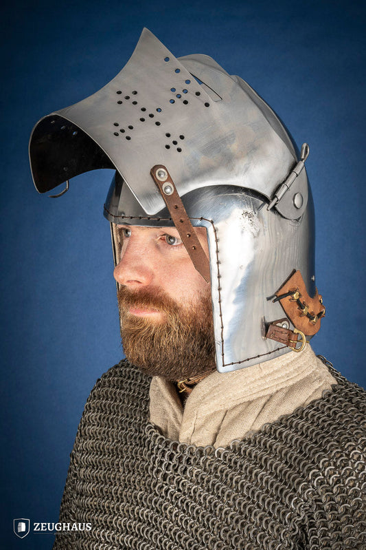 Bascinet Helmet 2mm Polished - Which Mark