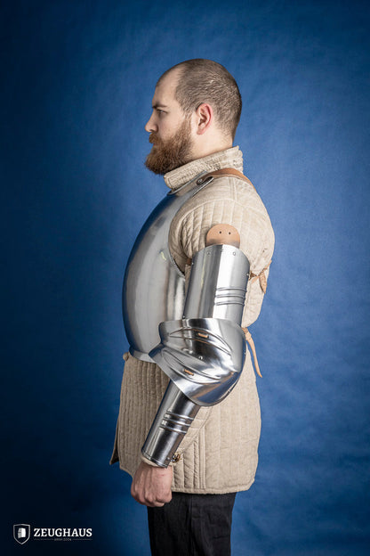 German Arm Armour 15th Cent. 1,2mm Polished - Which Mark