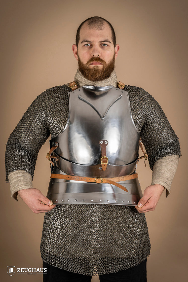 Italian Cuirass 14th Cent. 1,6mm Polished - Which Mark