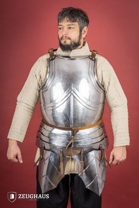 German Cuirass 15th Cent. 1,2mm Polished - Which Mark