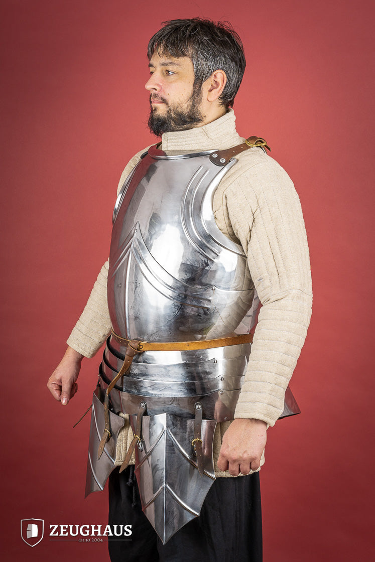 German Cuirass 15th Cent. 1,2mm Polished - Which Mark