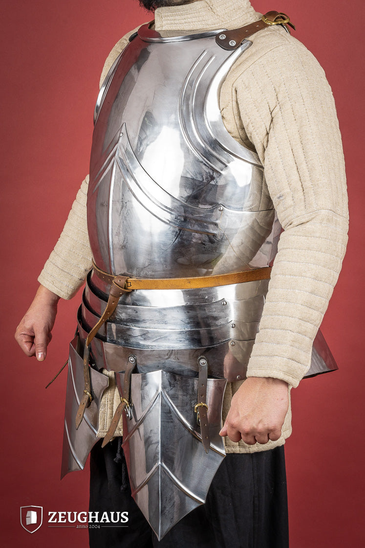 German Cuirass 15th Cent. 1,2mm Polished - Which Mark