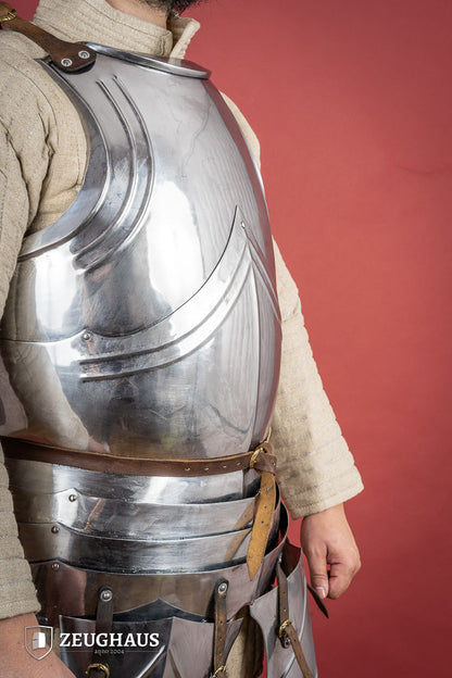German Cuirass 15th Cent. 1,2mm Polished - Which Mark