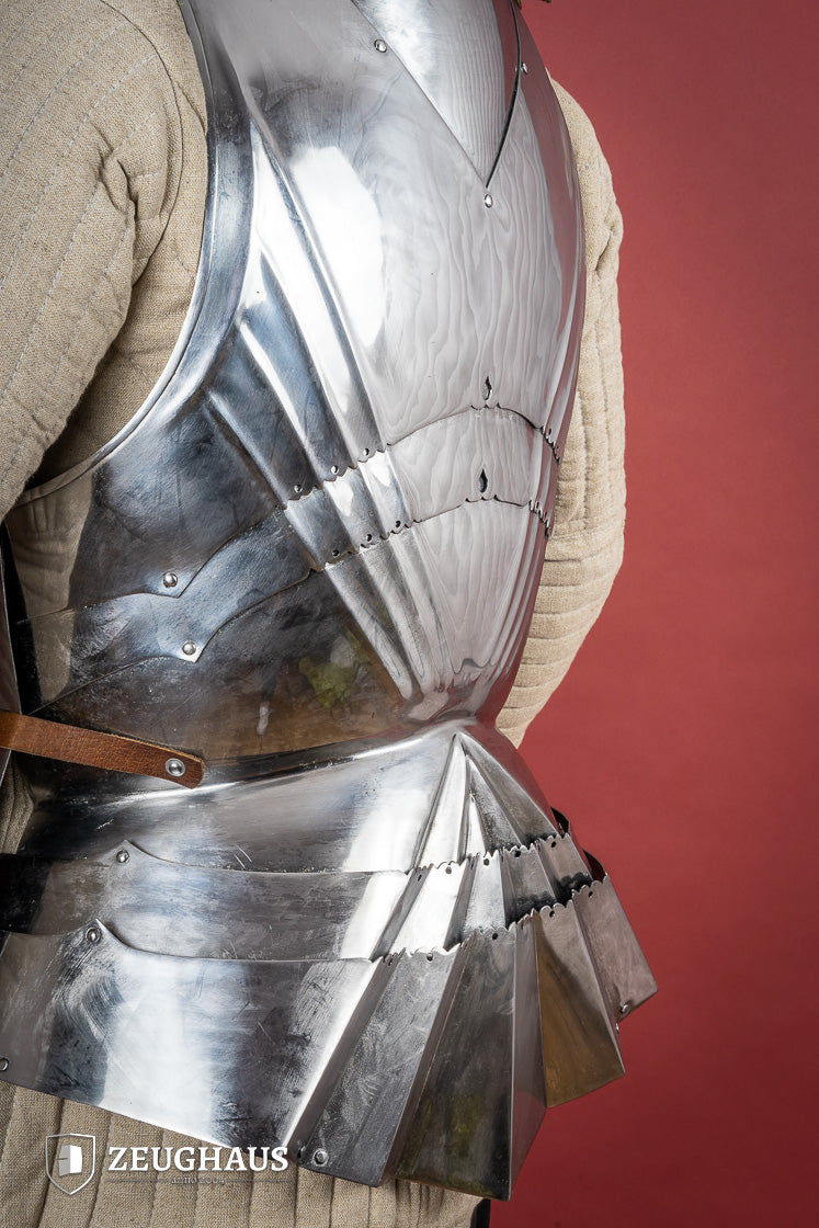 German Cuirass 15th Cent. 1,2mm Polished - Which Mark
