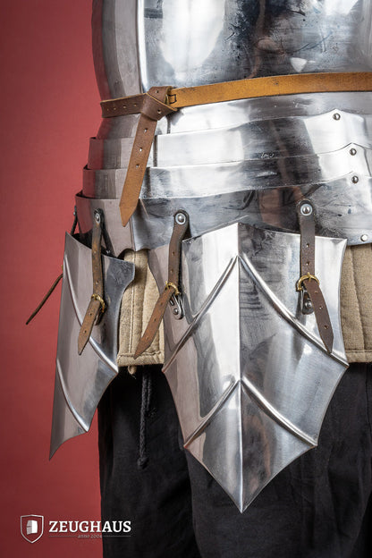 German Cuirass 15th Cent. 1,2mm Polished - Which Mark