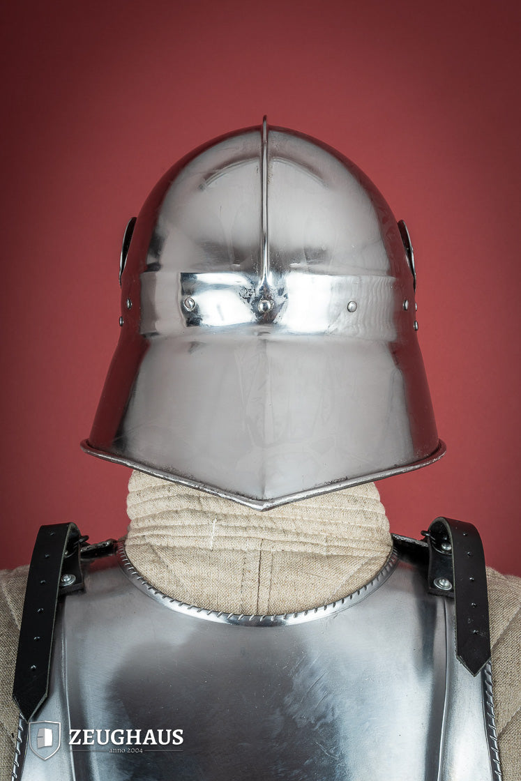 Infantry Sallet Helmet 1,6mm Polished - Which Mark