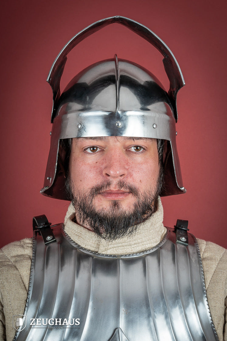 Infantry Sallet Helmet 1,6mm Polished - Which Mark