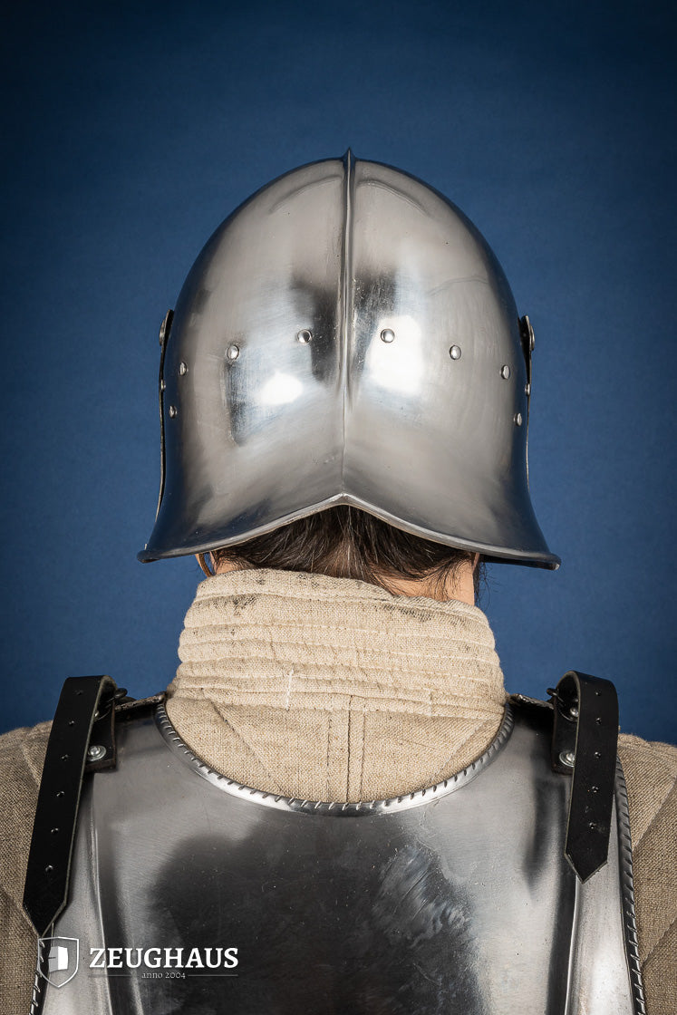 Burgundian Sallet Helmet 1,6mm Polished - Which Mark