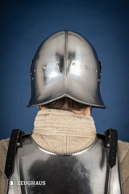 Burgundian Sallet Helmet 1,6mm Polished - Which Mark