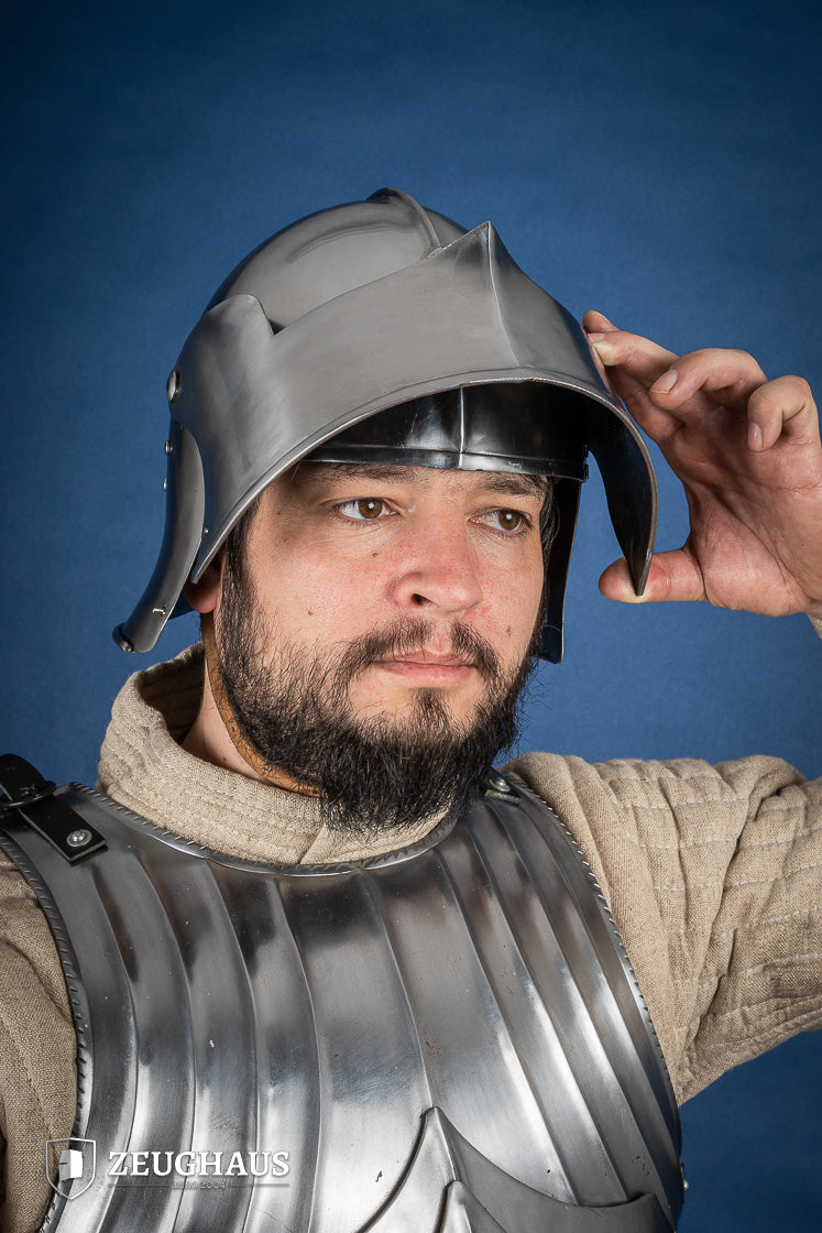 Burgundian Sallet Helmet 1,6mm Polished - Which Mark