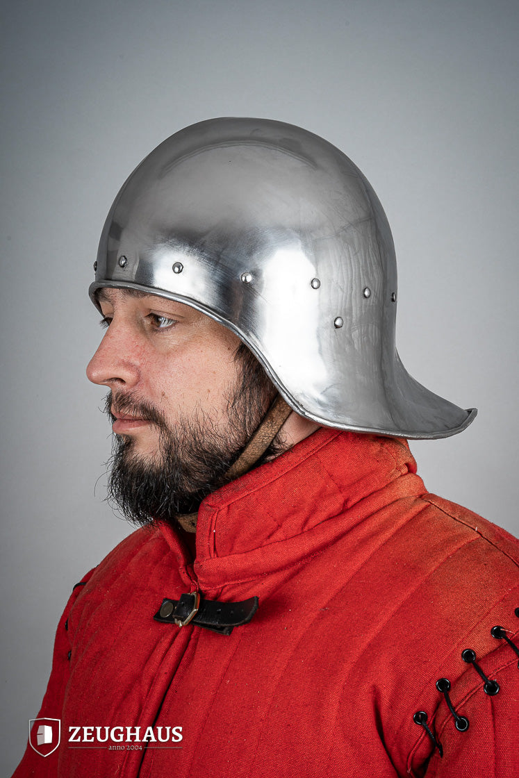 Open Sallet Helmet 1,6mm Polished - Which Mark