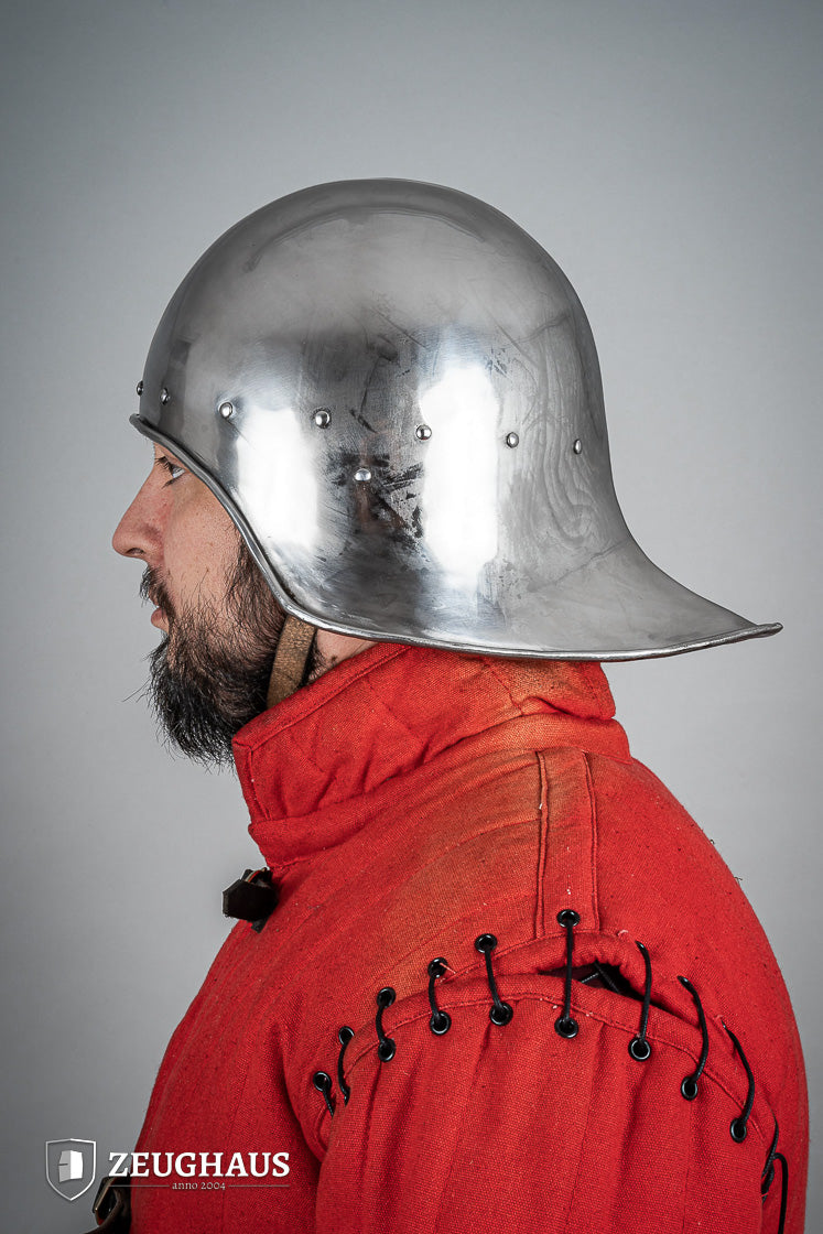 Open Sallet Helmet 1,6mm Polished - Which Mark