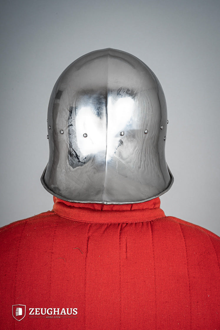 Open Sallet Helmet 1,6mm Polished - Which Mark