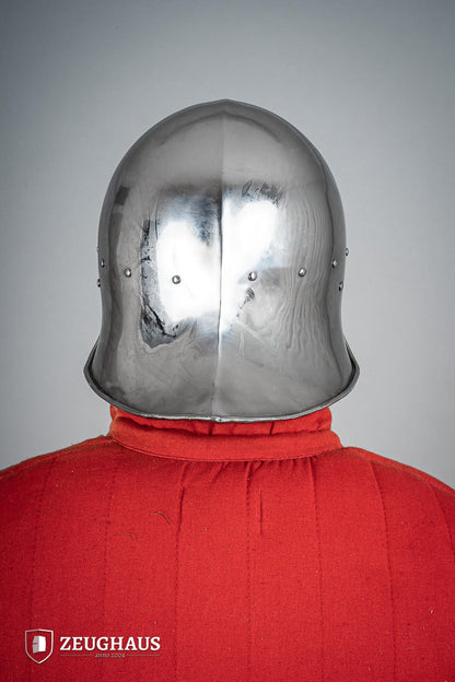 Open Sallet Helmet 1,6mm Polished - Which Mark