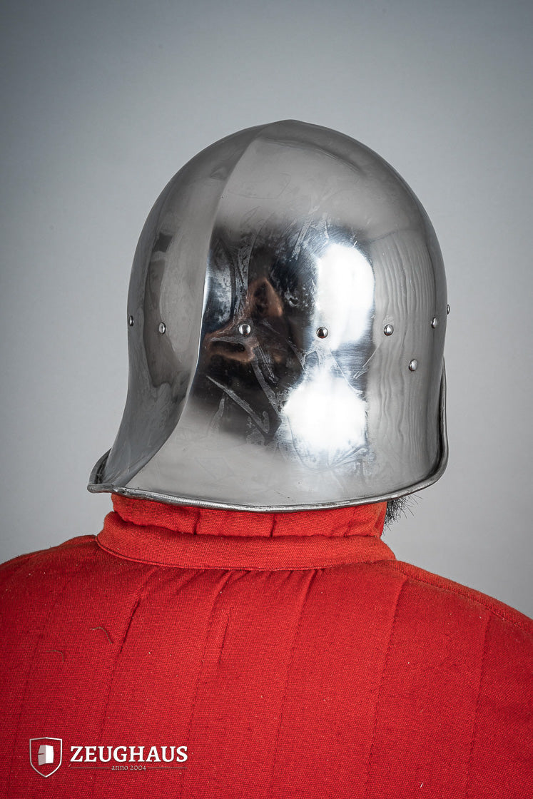 Open Sallet Helmet 1,6mm Polished - Which Mark