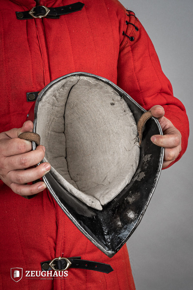 Open Sallet Helmet 1,6mm Polished - Which Mark