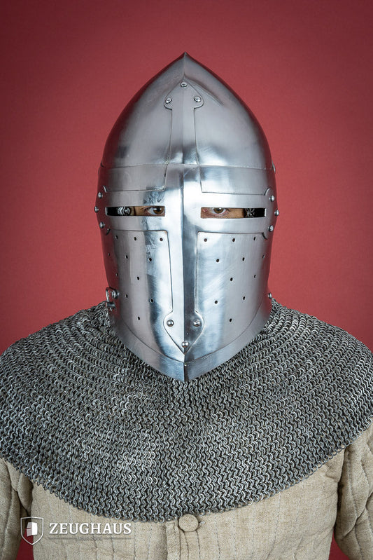 Sugar Loaf Helmet with Visor 1,6mm Polished - Which Mark