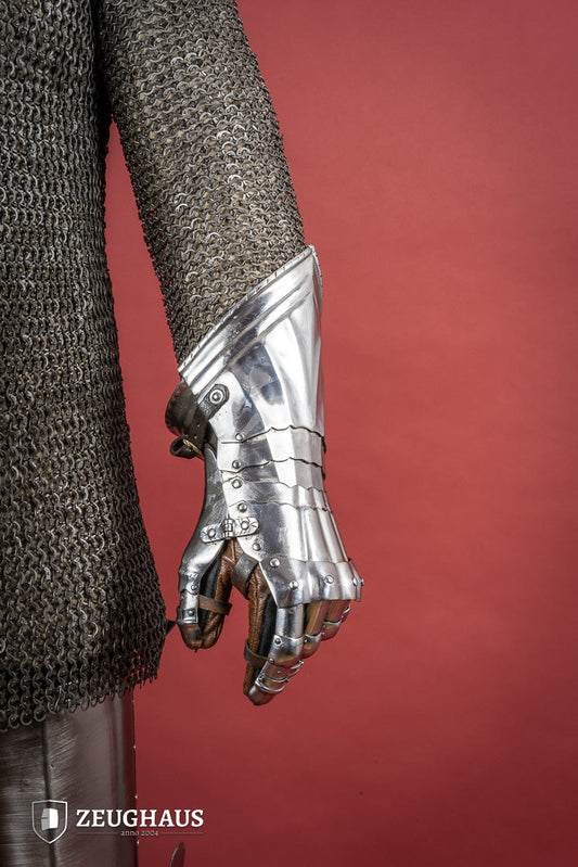 German Gauntlets 15th Cent. 1,2mm Polished - Which Mark