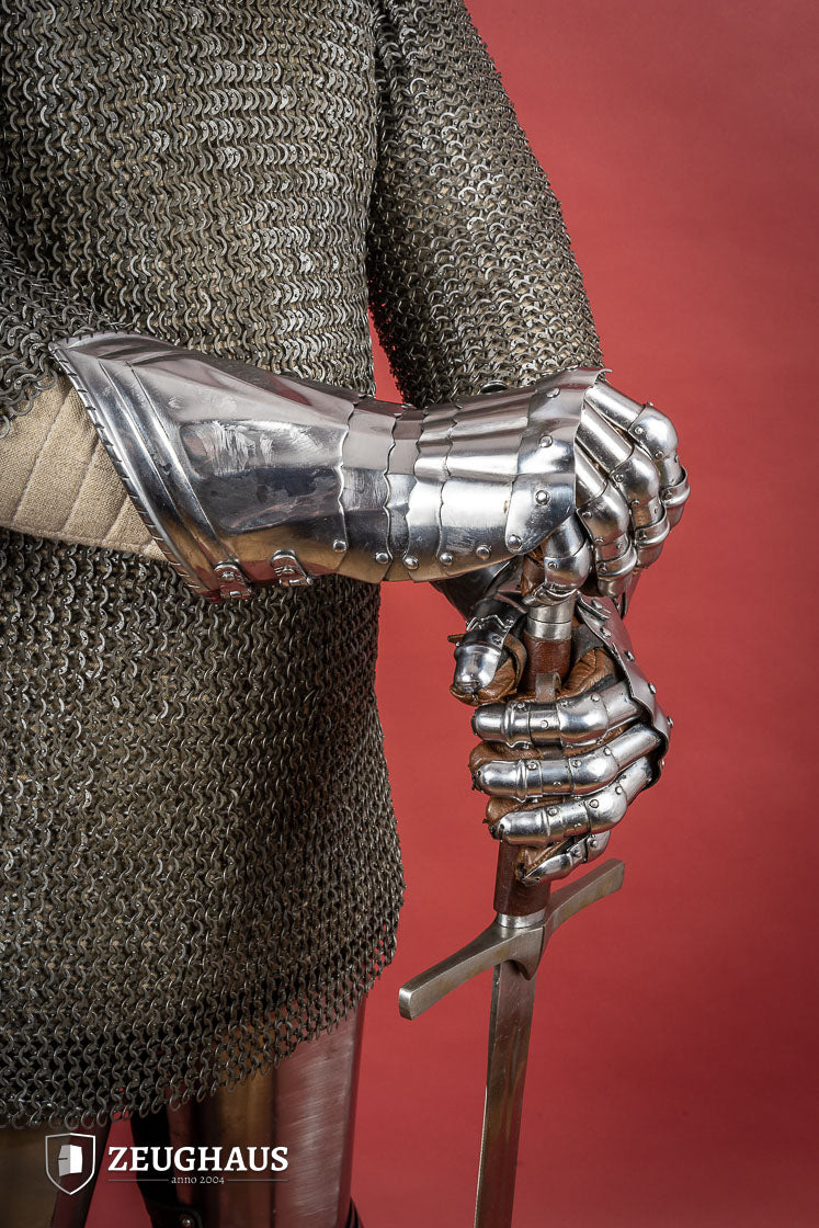 German Gauntlets 15th Cent. 1,2mm Polished - Which Mark