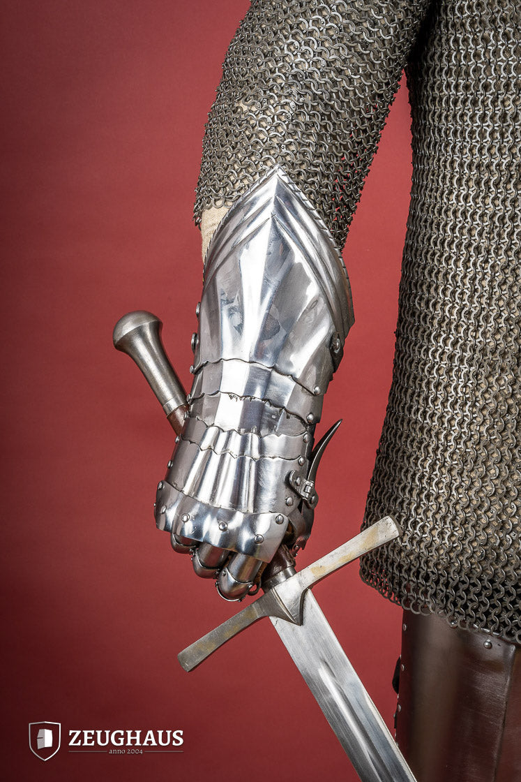 German Gauntlets 15th Cent. 1,2mm Polished - Which Mark