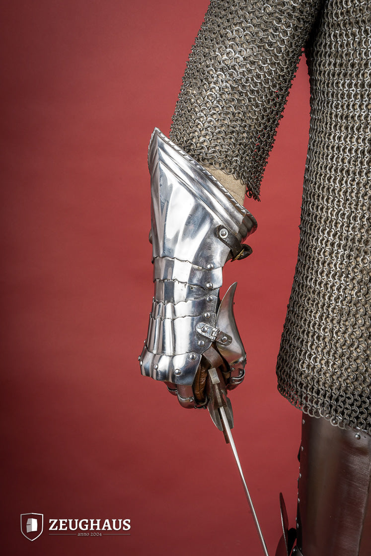 German Gauntlets 15th Cent. 1,2mm Polished - Which Mark
