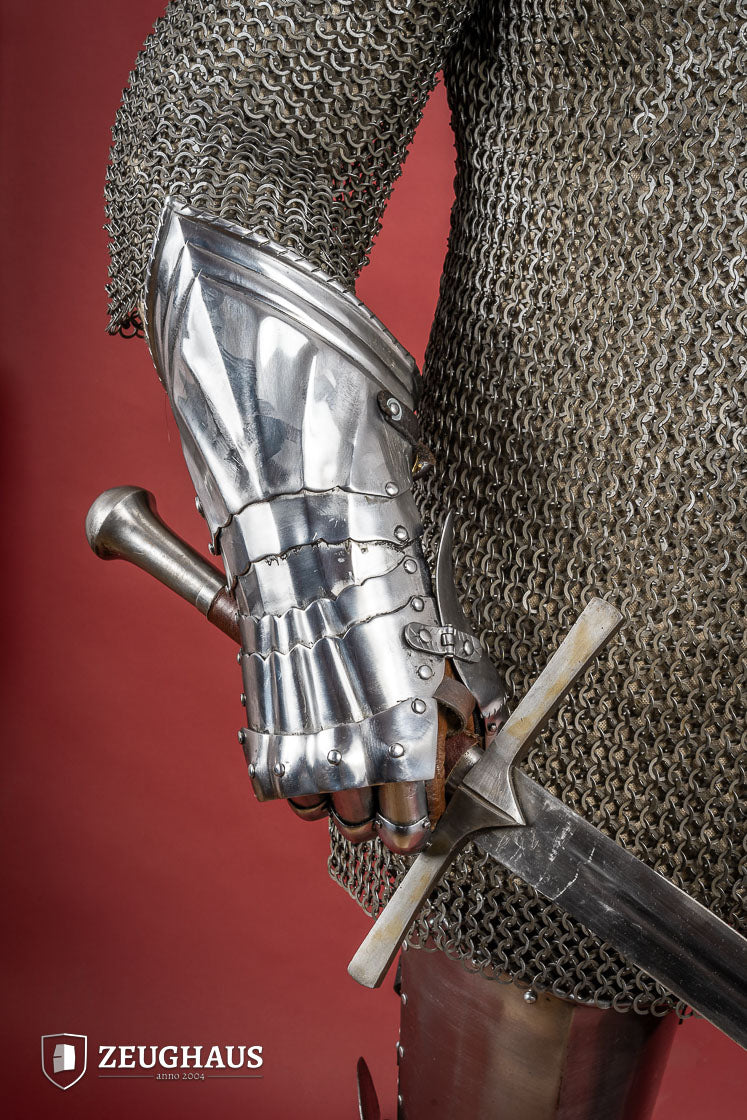 German Gauntlets 15th Cent. 1,2mm Polished - Which Mark
