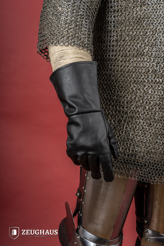 Historical Leather Gloves Black - Which Mark